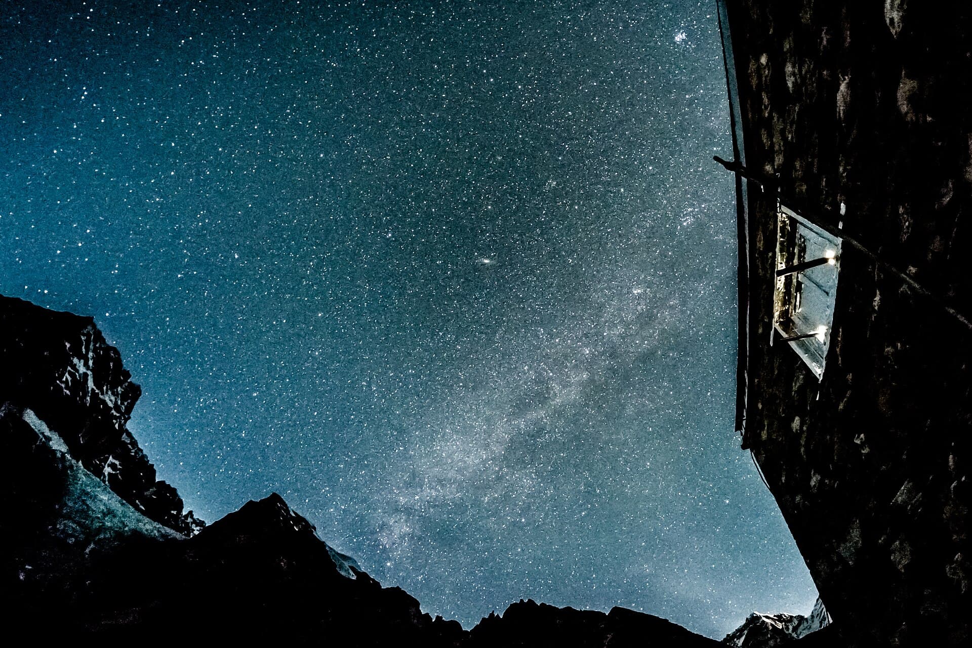 The night sky over the Himalaya